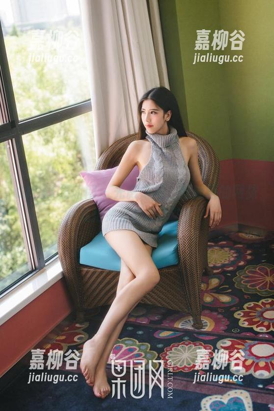 GIRLT果团网 - 光影之间，陈迪娅的网袜私拍如何挑动心弦？