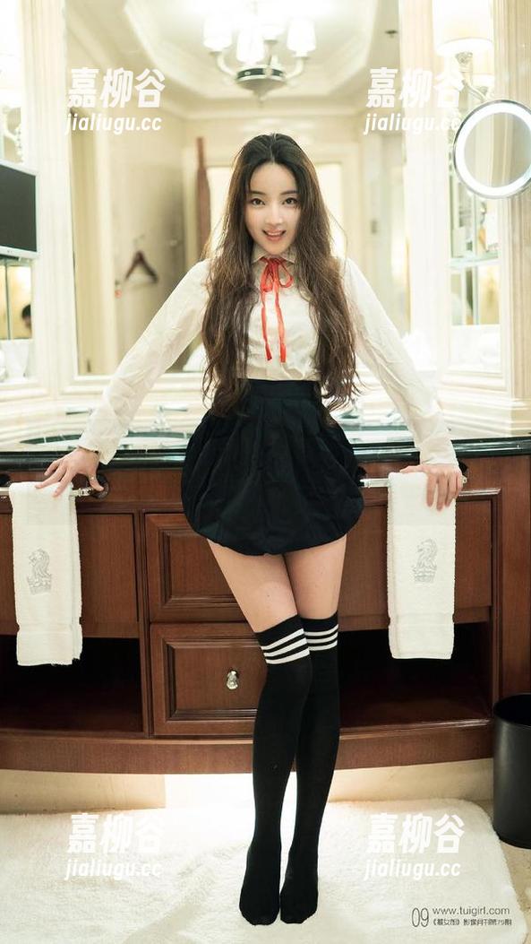TuiGirl推女郎 - 私拍套图里的林清儿，女孩气息满满，竟让我一秒想当追星族！