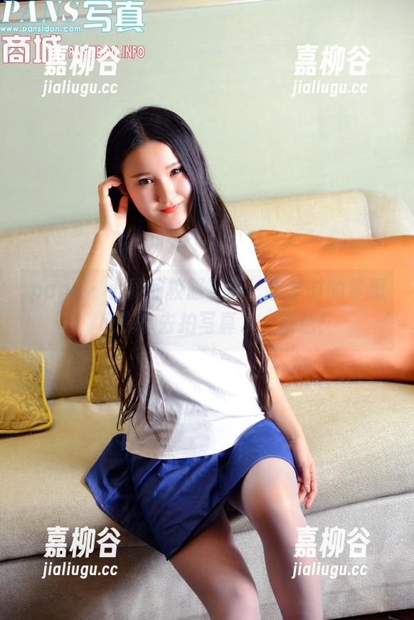 pans - 小颖的校服写真：上学时的梦想，现在拿去拍写真了，精选！